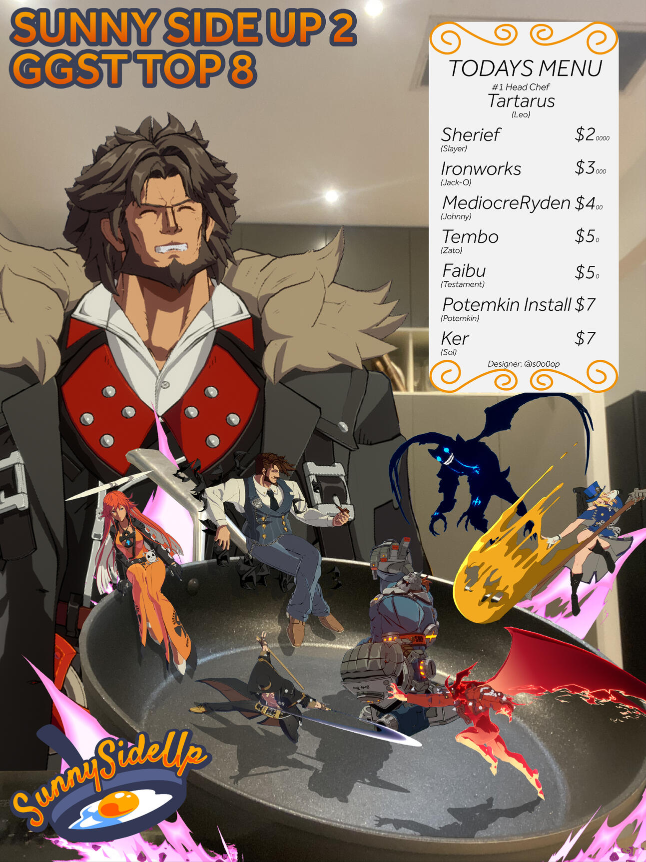 Sunny Side Up 2 Strive Top 8