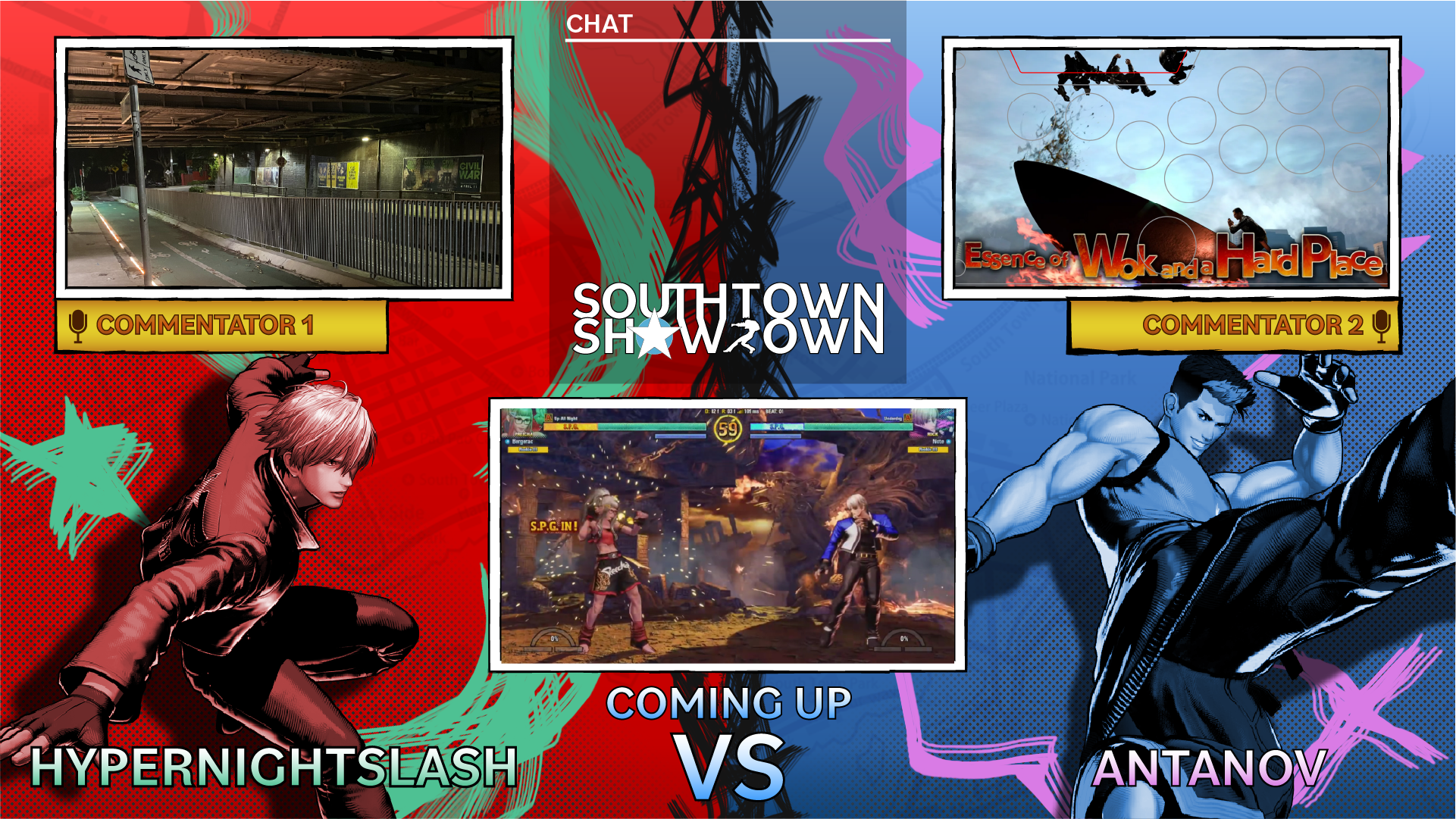 STSD Commentators Overlay